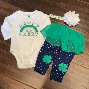 Carters 3 month St Patricks Day Outfit